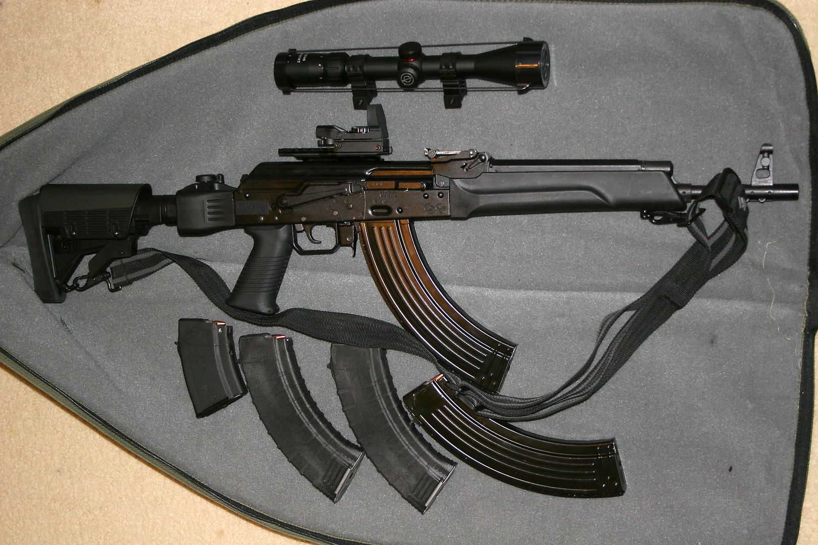 Finished 7.62 Saiga to AK Conversion Survivalist Forum